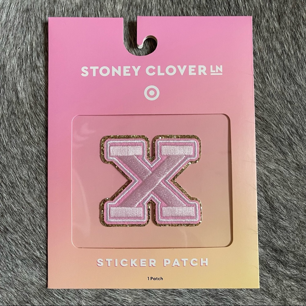Stoney Clover Lane x Target Letter Patch “X”